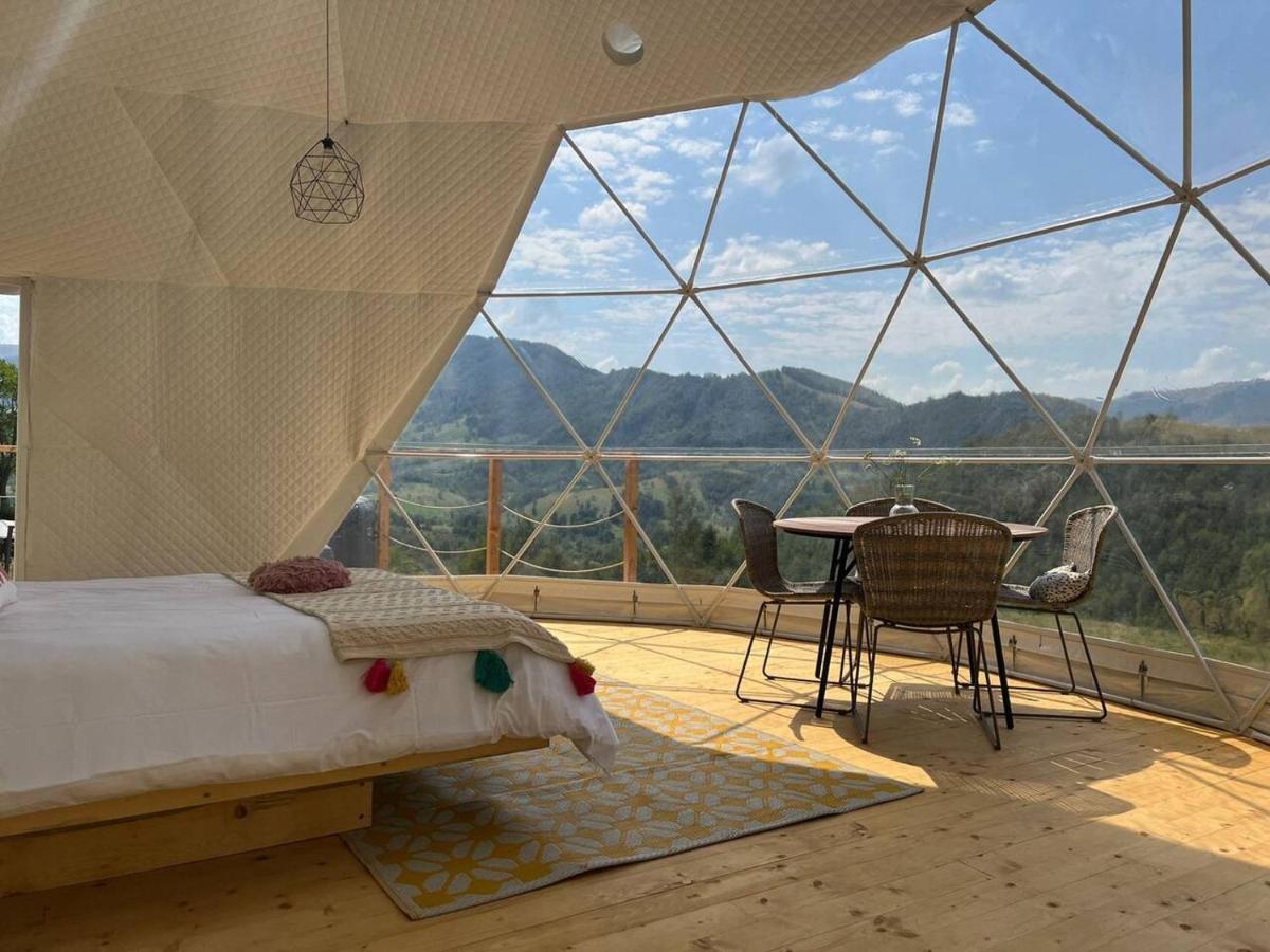 Tranquil Dome - Manta'S Retreat Glamping Cornereva酒店 外观 照片