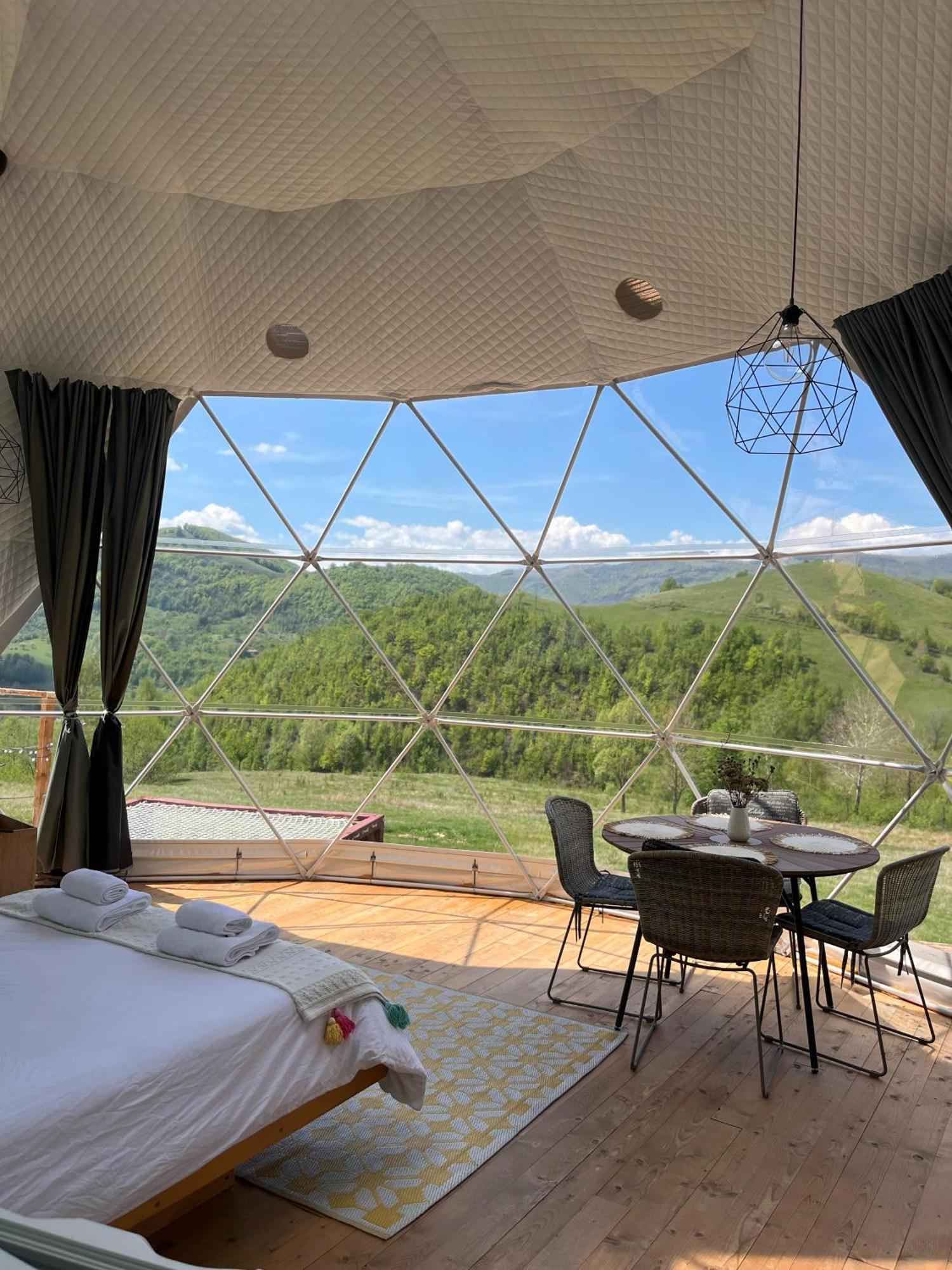 Tranquil Dome - Manta'S Retreat Glamping Cornereva酒店 外观 照片