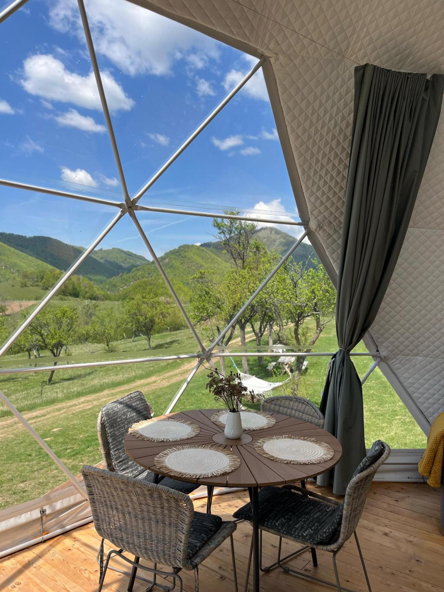 Tranquil Dome - Manta'S Retreat Glamping Cornereva酒店 外观 照片